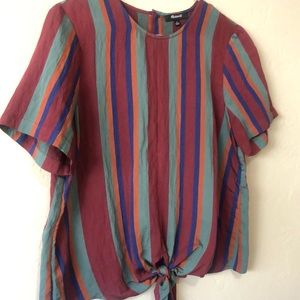 Striped madewell tee